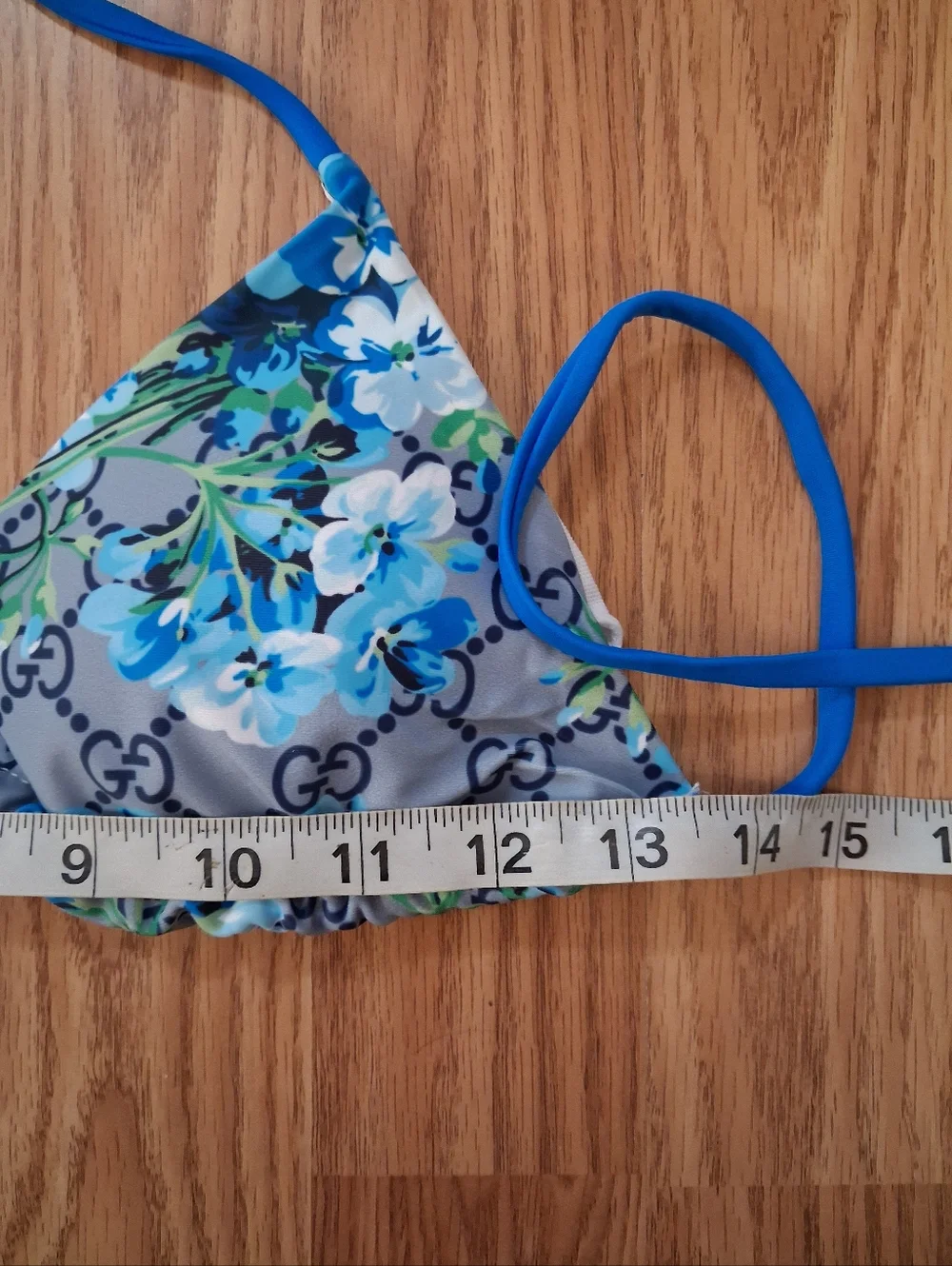 NWT GUCCI Blooms Supreme 2 Piece Floral Bikini.  Womens.  Size Large. - Picture 12 of 15